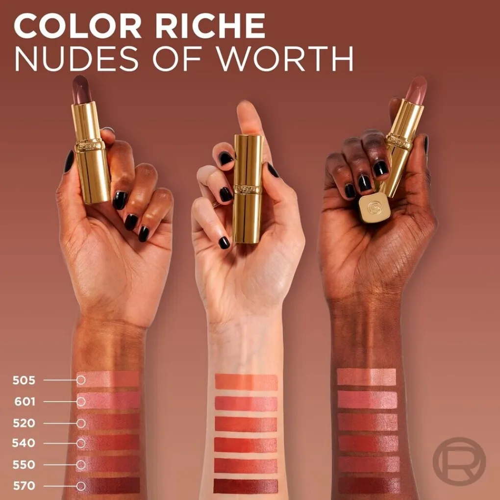 L'Oreal Lipmake-Up>L'Oréal Paris Color Riche Nude Intense 300 Le Rouge Paris Satin Lippenstift