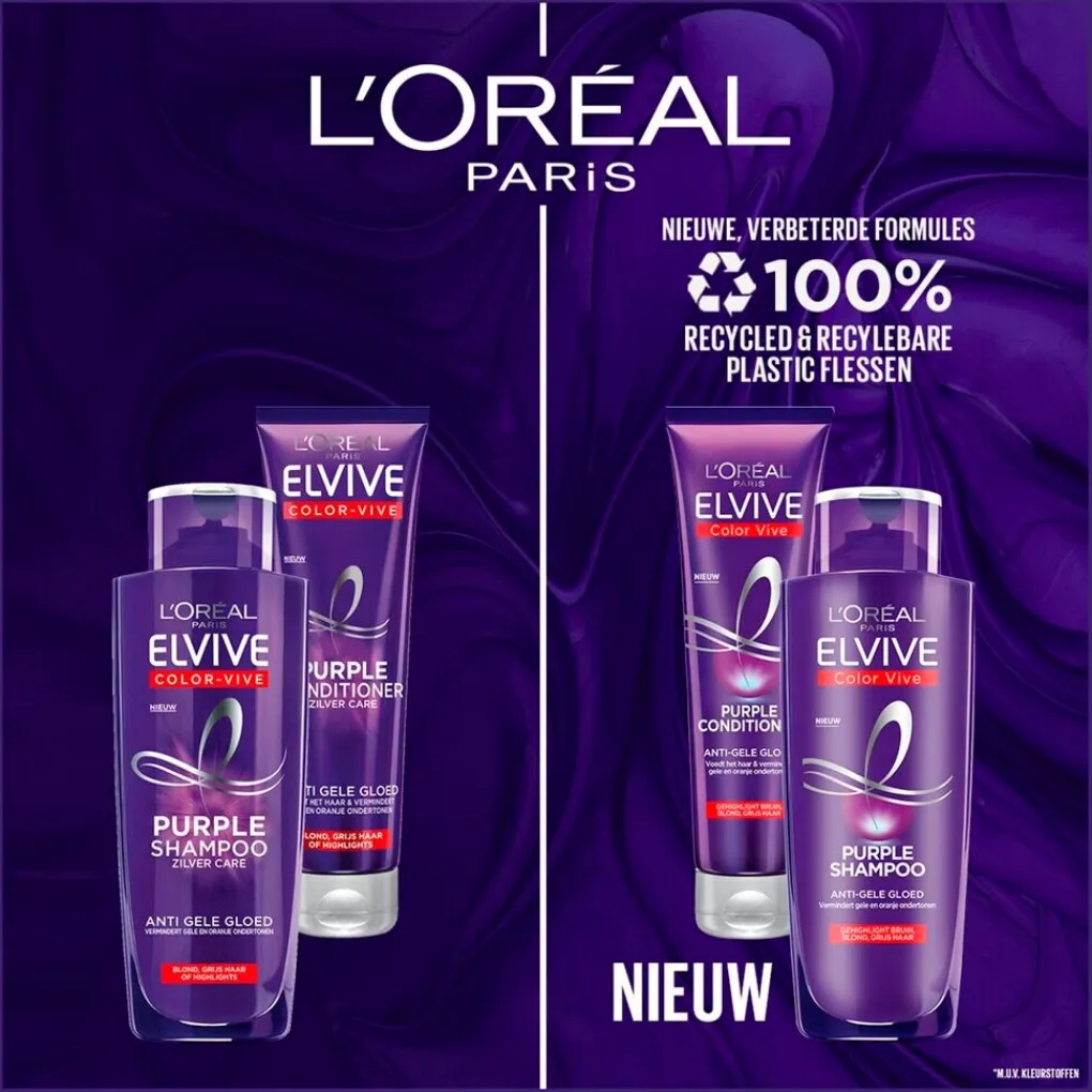Elvive Conditioner>L'Oréal Paris Color-Vive Purple Conditioner