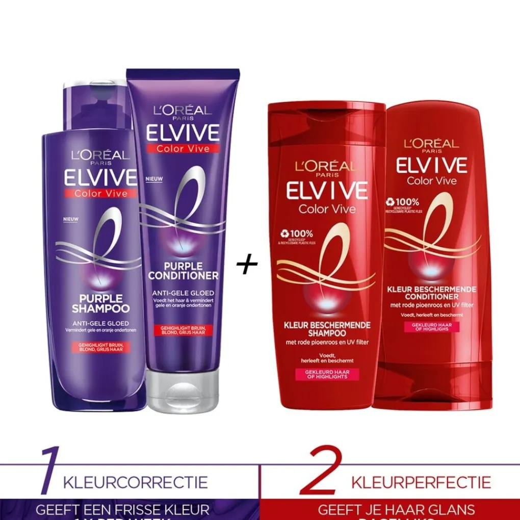 Elvive Shampoo>L'Oréal Paris Color Vive Kleurbeschermende Shampoo