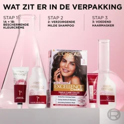 Excellence Haarverf>L'Oréal Paris Crème 8 Lichtblond Permanente Haarverf