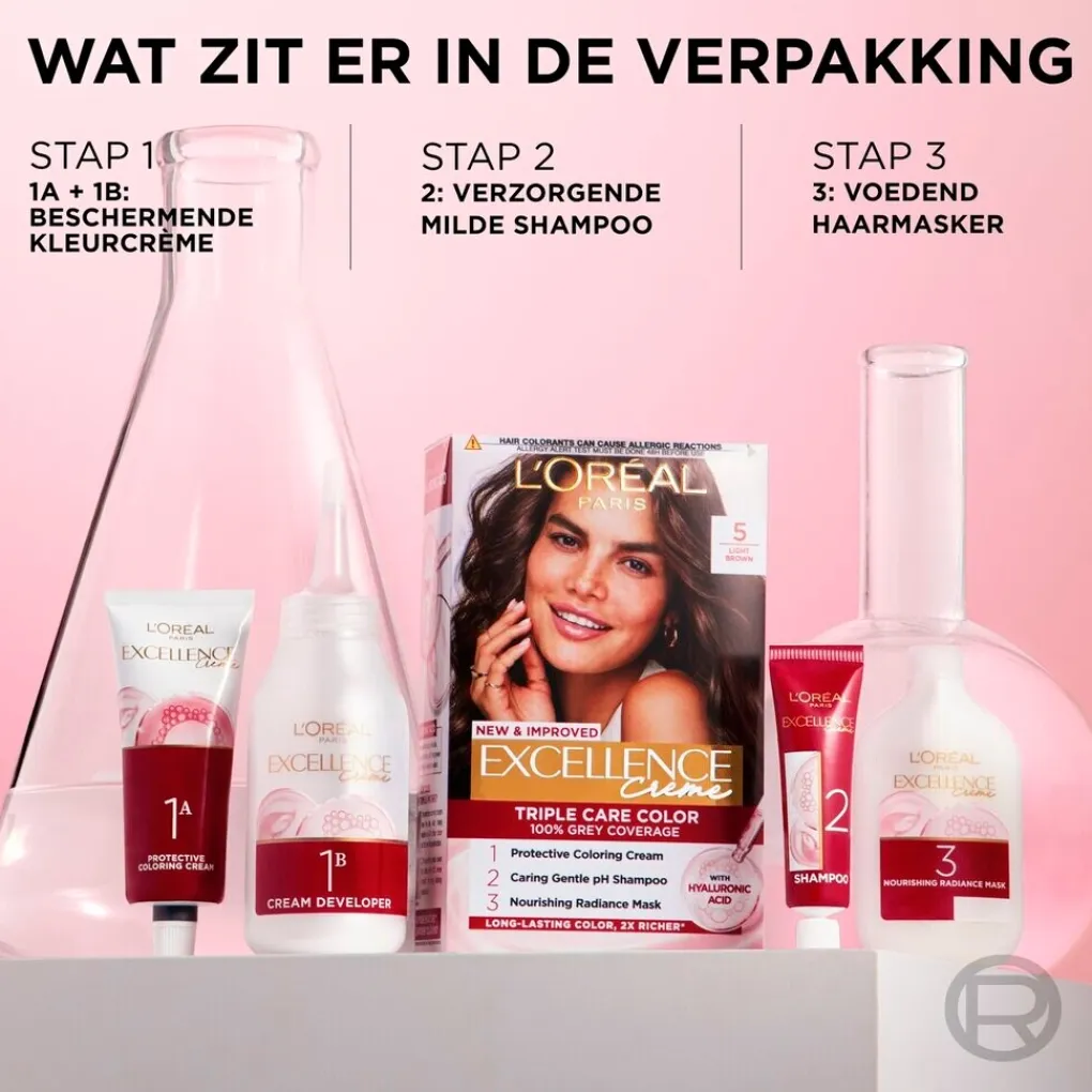 Excellence Haarverf>L'Oréal Paris Crème 10 Extra Lichtblond Permanente Haarverf