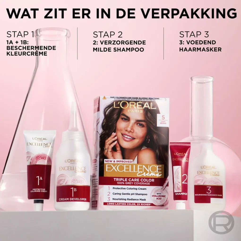 Excellence Haarverf>L'Oréal Paris Crème 10 Extra Lichtblond Permanente Haarverf