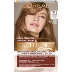 Excellence Haarverf>L'Oréal Paris Universal 7U Middenblond Permanente Haarverf
