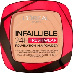L'Oreal Gezichtspoeder|Foundation>L'Oréal Paris Infaillible 24H Fresh Wear 245 Golden Honey Foundation in a Powder