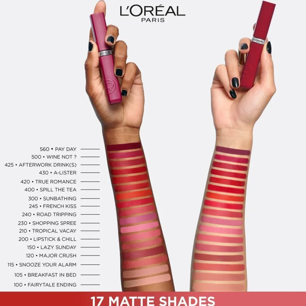 L'Oreal Lipmake-Up>L'Oréal Paris Infaillible Matte Resistance 105 Breakfast In Bed Lipstick