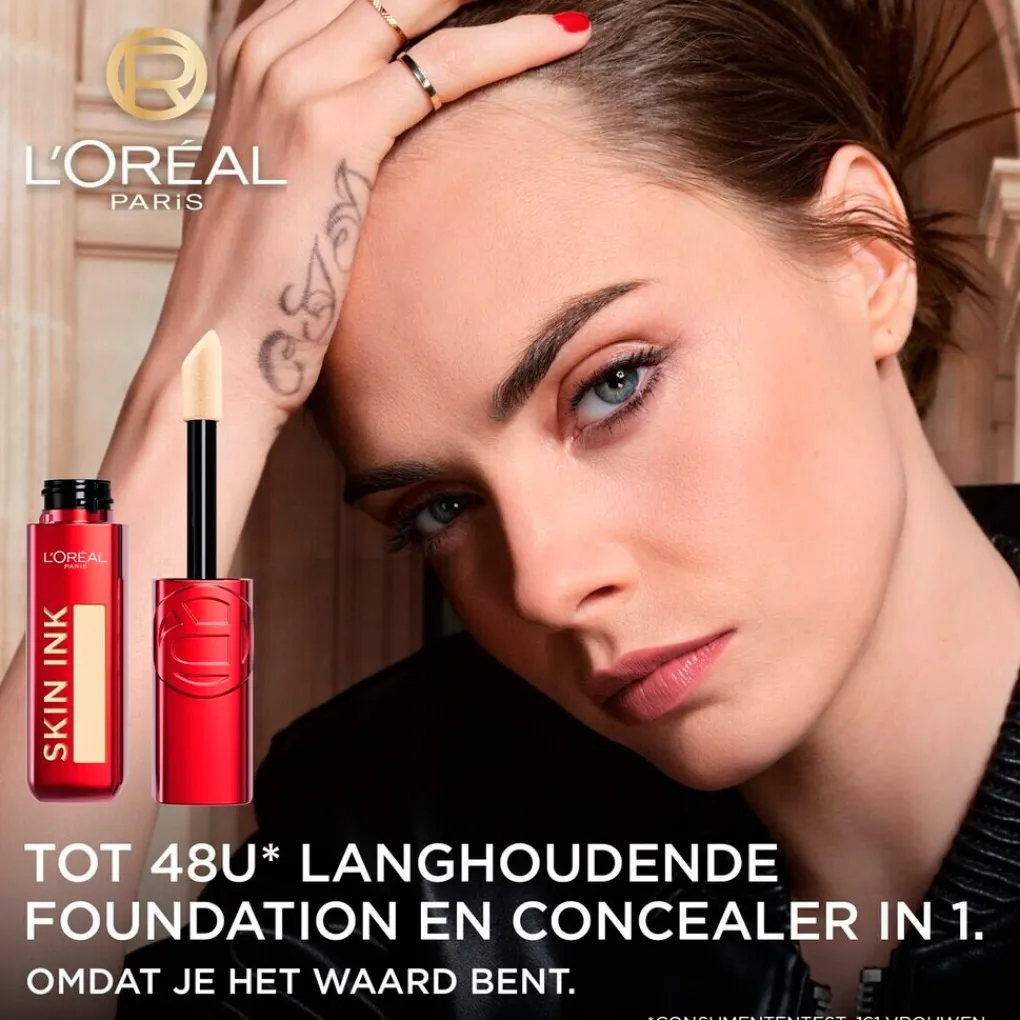 L'Oreal Concealer>L'Oréal Paris Infaillible Skin Ink 260 2-in-1 Foundation & Concealer