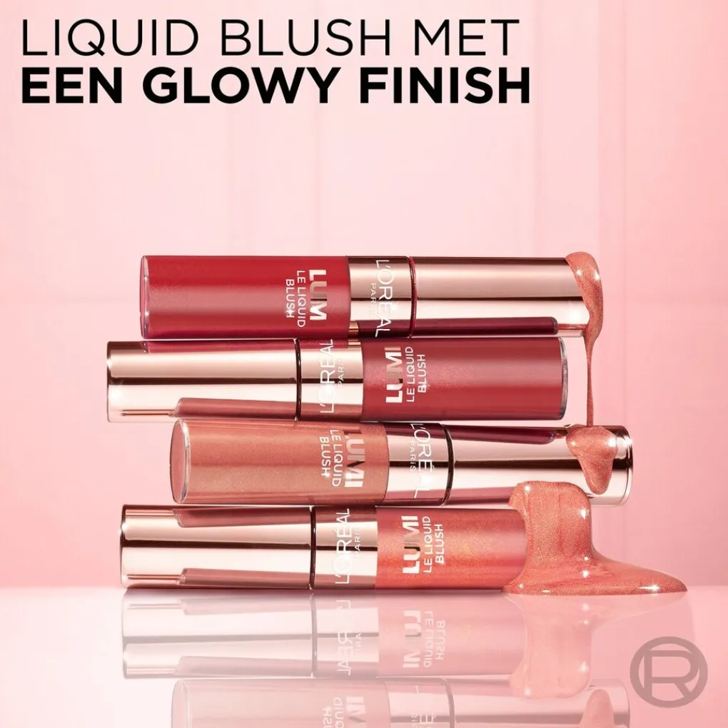 L'Oreal Blush>L'Oréal Paris Lumi Le Liquid 625 Gold Pink Blush