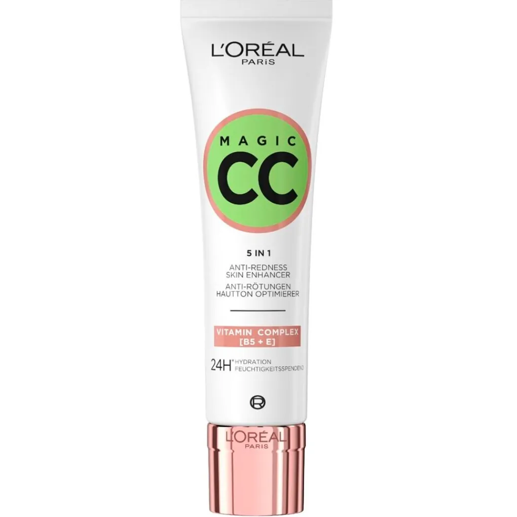 L'Oreal Cc Cream>L'Oréal Paris Magic CC 5-In-1 Anti-Roodheidscrème