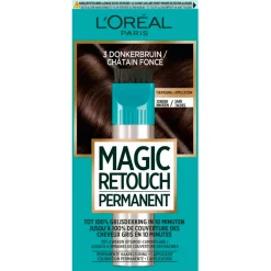 Magic Retouch Haarverf>L'Oréal Paris 3 Donkerbruin Permanente Haarkleuring