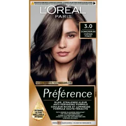 Preference Haarverf>L'Oréal Paris Préférence 3 Donkerbruin Permanente Haarkleuring