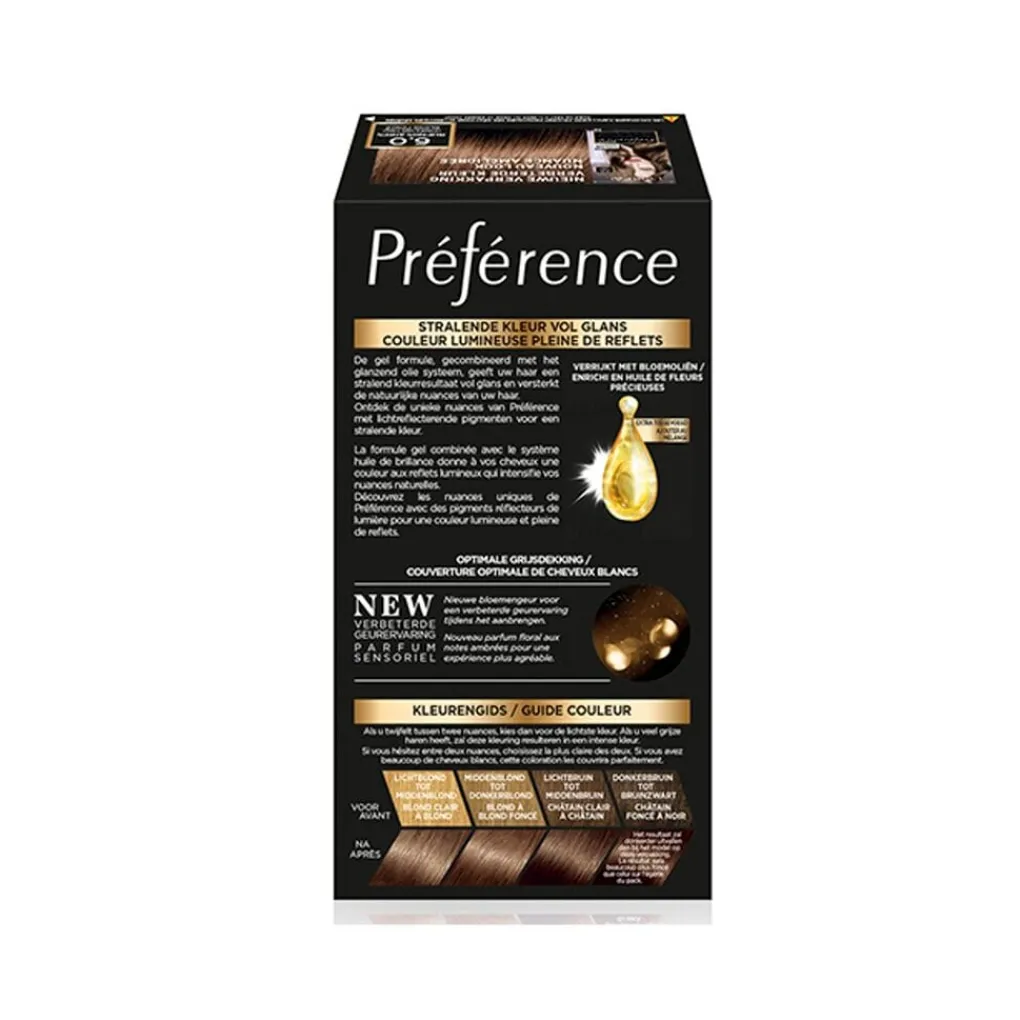 Preference Haarverf>L'Oréal Paris Préférence 6 Donkerblond Permanente Haarkleuring