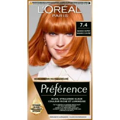 Preference Haarverf>L'Oréal Paris Préférence 7.4 Dublin Permanente Haarkleuring