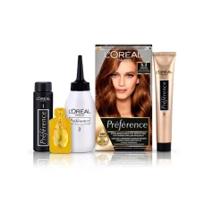 Preference Haarverf>L'Oréal Paris Préférence 5.3 Goud Lichtbruin Permanente Haarkleuring