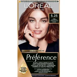 Preference Haarverf>L'Oréal Paris Préférence 5.25 IJzig Lichtbruin Permanente Haarkleuring