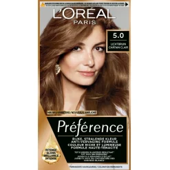 Preference Haarverf>L'Oréal Paris Préférence 5 Lichtbruin Permanente Haarkleuring
