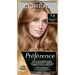 Preference Haarverf>L'Oréal Paris Préférence 7 Middenblond Permanente Haarkleuring