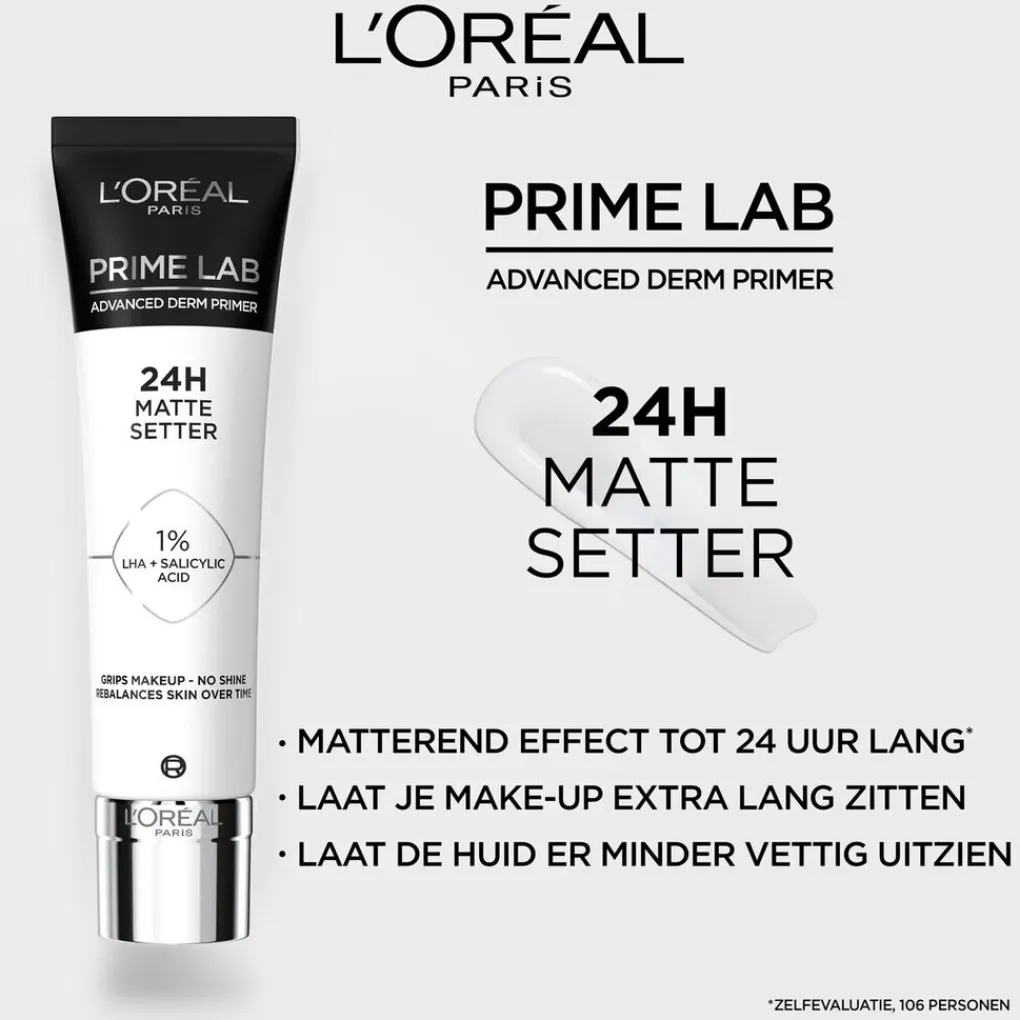 L'Oreal Foundation>L'Oréal Paris Prime Lab Primer 24H Matte Setter