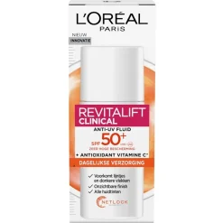 L'Oreal Paris Dagcreme>L’Oréal Paris Revitalift Clinical SPF50+ Vitamine C Anti-UV Fluid