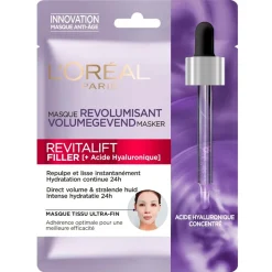 L'Oreal Paris Gezichtsmaskers>L'Oréal Paris Revitalift Filler Tissuemasker
