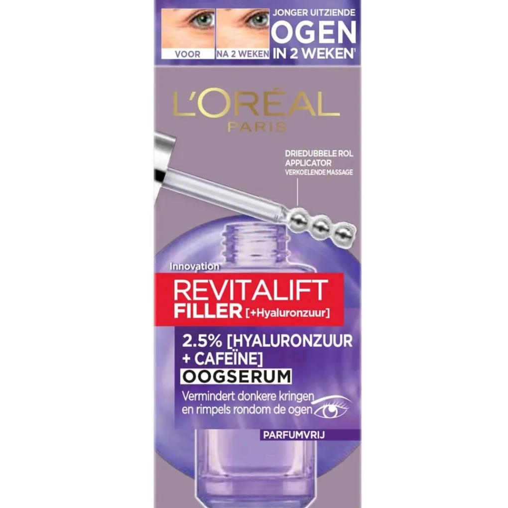 L'Oreal Paris Serum|Oogcreme>L'Oréal Paris Revitalift Filler Oogserum