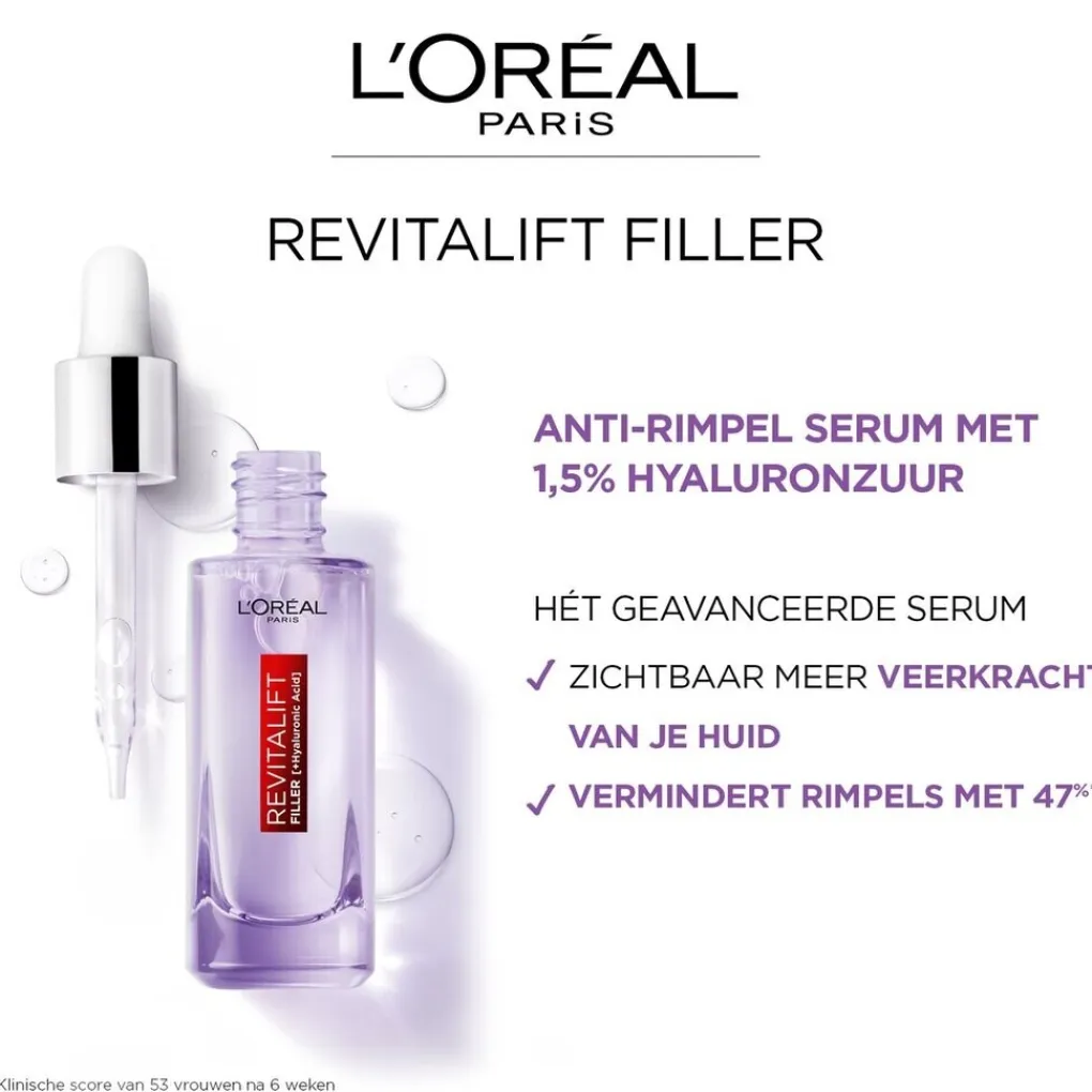 L'Oreal Paris Serum>L'Oréal Paris Revitalift Filler Anti-Rimpel Serum