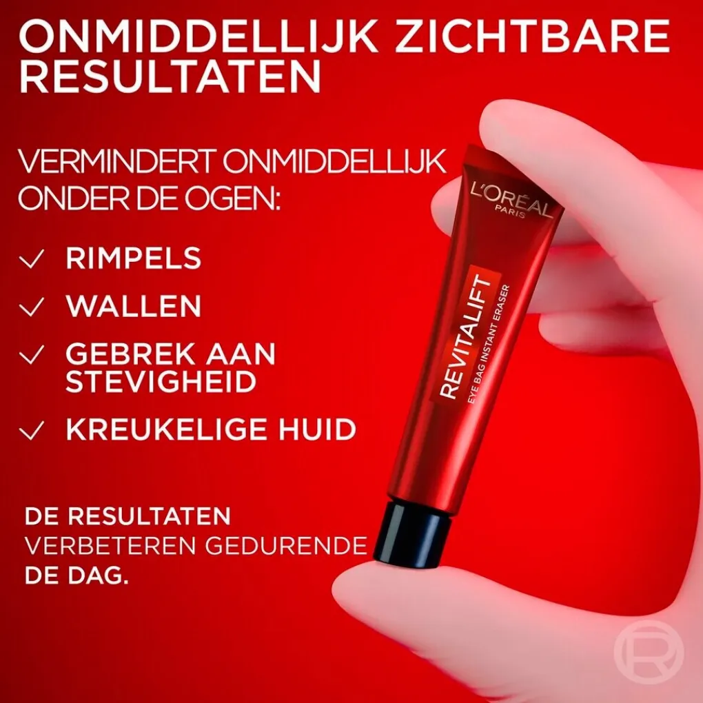 L'Oreal Paris Oogcreme>L'Oréal Paris Revitalift Laser Instant Eye Bag Eraser