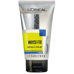 Studioline Haargel>L'Oréal Paris Studio Line Invisi Fix 24H Clear & Clean Gel Strong
