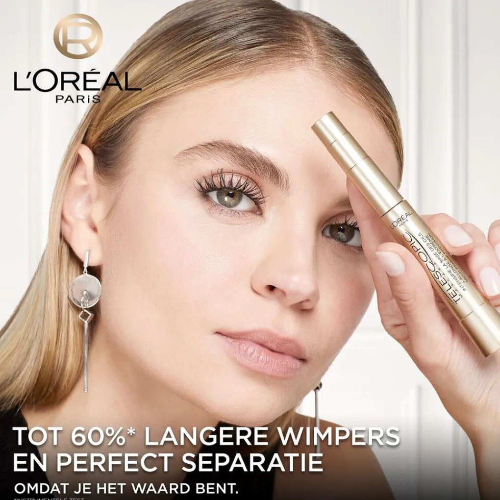 L'Oreal Mascara>L'Oréal Paris Telescopic Black Mascara