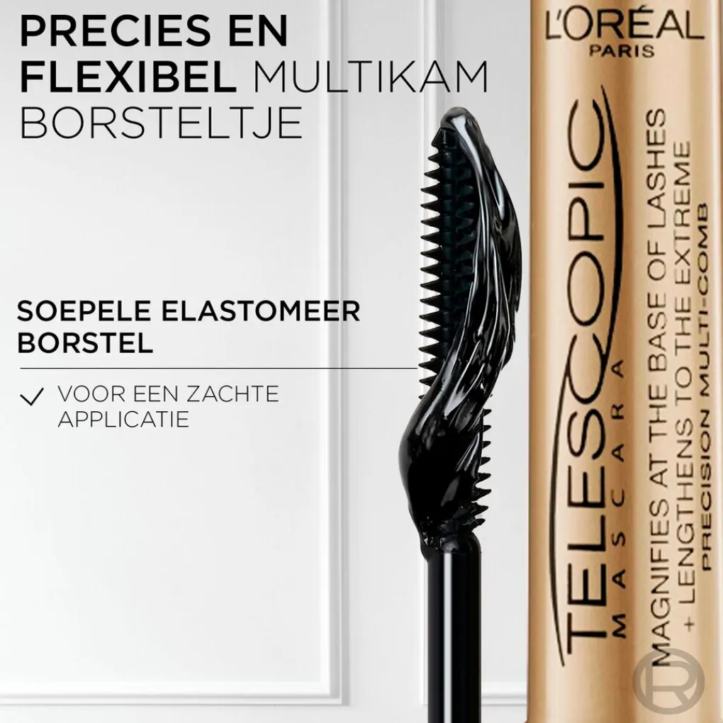 L'Oreal Mascara>L'Oréal Paris Telescopic Black Mascara
