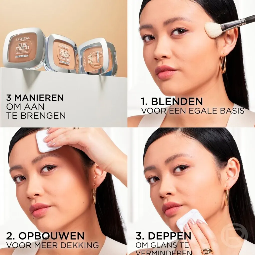 L'Oreal Gezichtspoeder>L'Oréal Paris True Match 2C Vanilla Rose Poeder