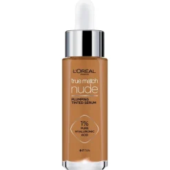 L'Oreal Foundation>L'Oréal Paris True Match Nude 6-7 Tan Plumping Tinted Serum