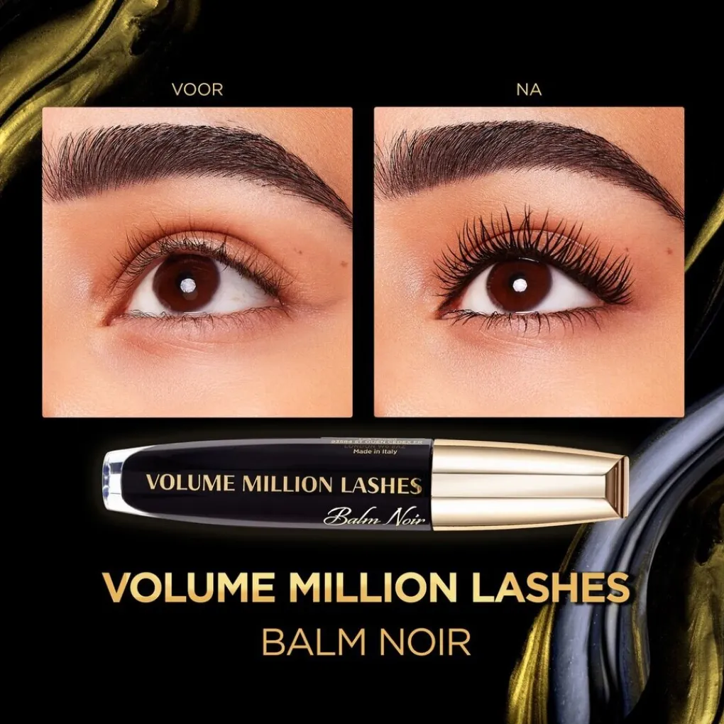 L'Oreal Mascara>L'Oréal Paris Volume Million Lashes Balm Noir 01 Black Mascara