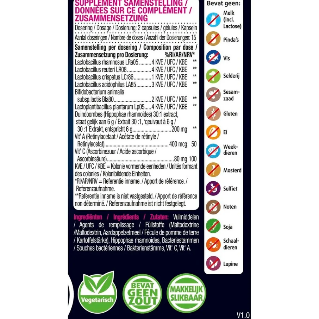 Lucovitaal Overige Supplementen>Bioticomel Intieme Zone Vrouw Capsules