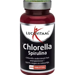 Lucovitaal Weerstand En Of Energie>Chlorella Spirulina Capsules