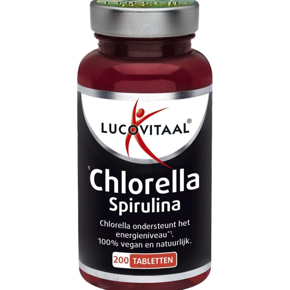 Lucovitaal Weerstand En Of Energie>Chlorella Spirulina Capsules
