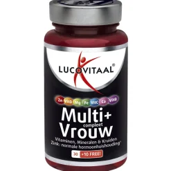 Lucovitaal Weerstand En Of Energie|Vitamines>Multi+ Compleet Vrouw Tabletten