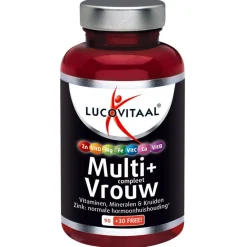 Lucovitaal Vitamines|Weerstand En Of Energie>Multi+ Compleet Vrouw Tabletten