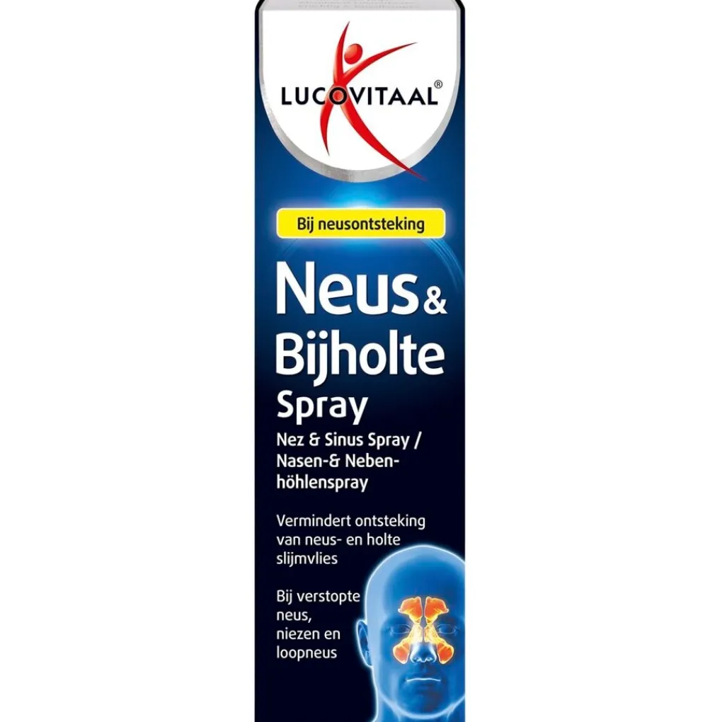 Lucovitaal Luchtwegen>Neus- & Bijholtespray