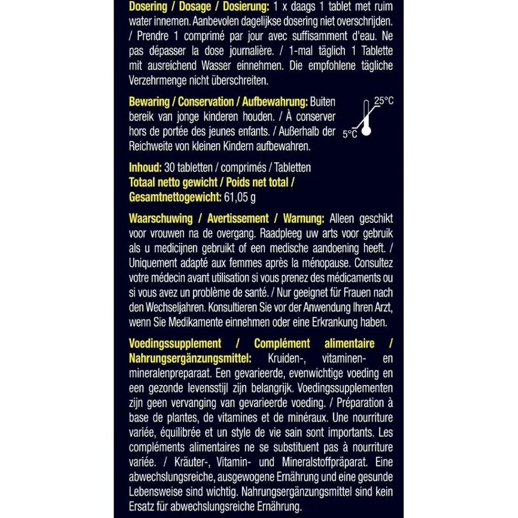 Lucovitaal Overgang>Post-Overgangbalans Tabletten