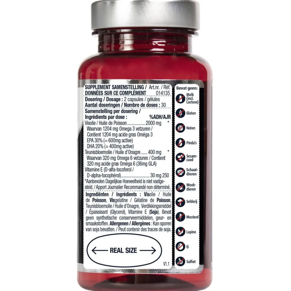 Lucovitaal Visolie|Omega 3>Super Omega 3 Visolie Capsules