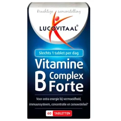 Lucovitaal Vitamines>Vitamine B Complex Forte Tabletten