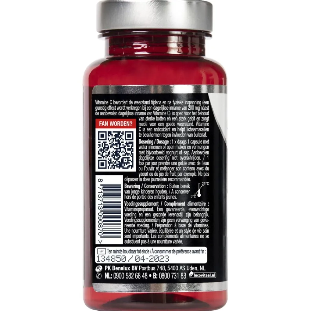 Lucovitaal Vitamines>Vitamine C 1000mg Capsules