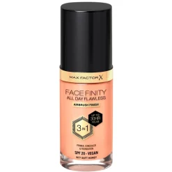 Max Factor Foundation>Facefinity All Day Flawless N77 Soft Honey Foundation