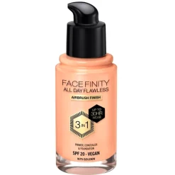 Max Factor Foundation>Facefinity All Day Flawless N75 Golden Foundation