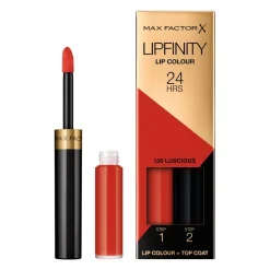 Max Factor Lipmake-Up>Lipfinity Lip Colour 130 Luscious 2-Step Longlasting Lipstick