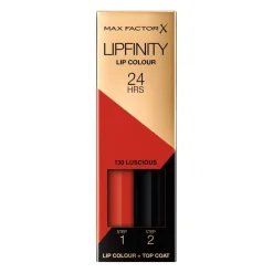 Max Factor Lipmake-Up>Lipfinity Lip Colour 130 Luscious 2-Step Longlasting Lipstick