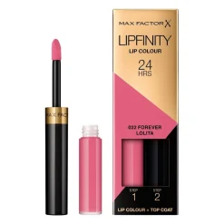 Max Factor Lipmake-Up>Lipfinity Lip Colour 022 Forever Lolita Lipstick