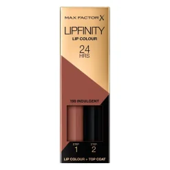 Max Factor Lipmake-Up>Lipfinity Lip Colour 190 Indulgent 2-Step Longlasting Lipstick