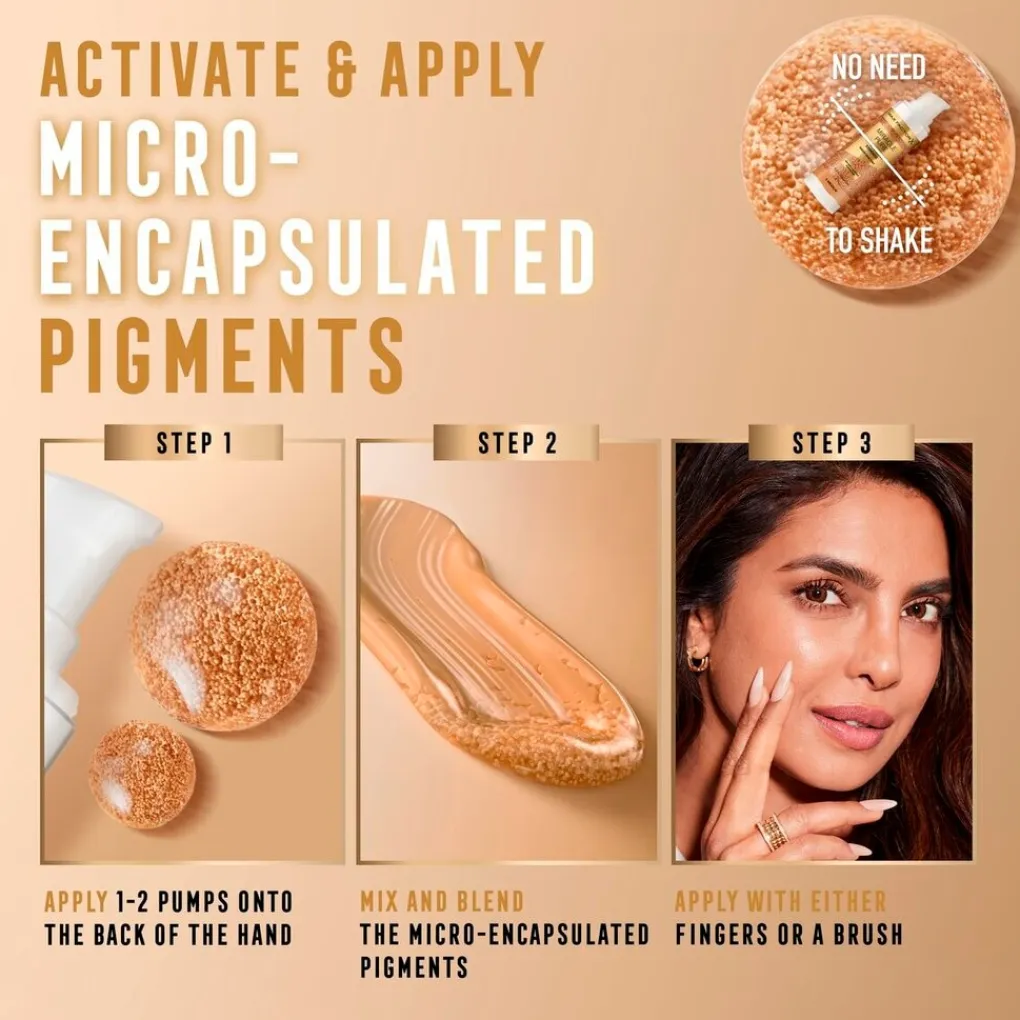 Max Factor Foundation>Miracle Pure 3 Light Hydratint Essence Foundation