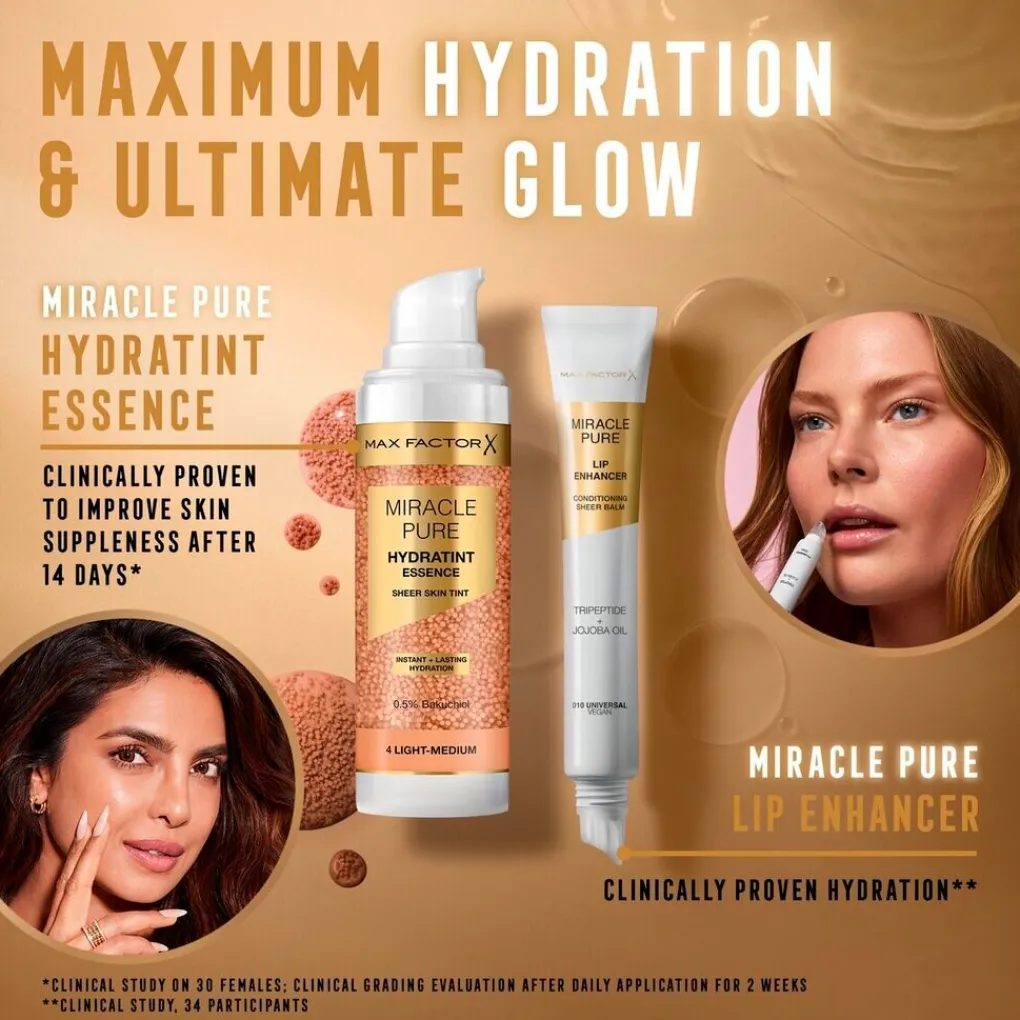 Max Factor Foundation>Miracle Pure 3 Light Hydratint Essence Foundation